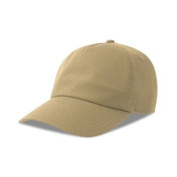 Бейсболка "DAD HAT-S FIVE", 5 клиньев, металлическая застежка, бежевый, 100% хлопок, 270 г/м2