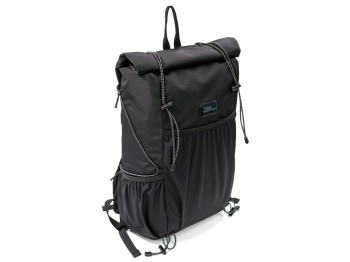 Легкий складывающийся рюкзак-мессенджер "Venturer Eco", черный