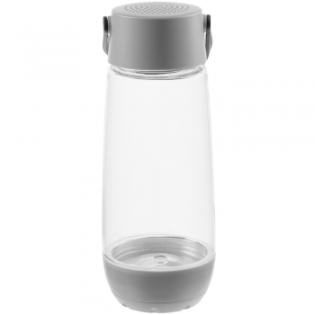 Бутылка для воды Torsta Light с колонкой и светильником, серая