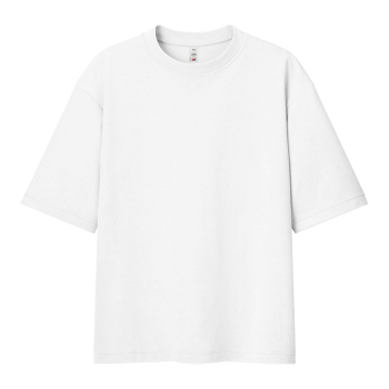 Футболка мужская оверсайз LIBRA, белый, M/L, 100% хлопок, 220 г/м2