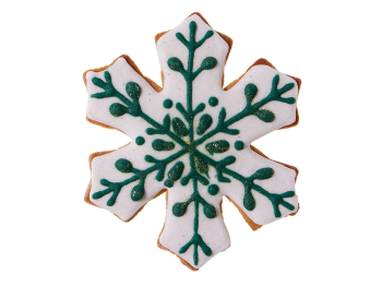 Пряник имбирный "Снежинка"