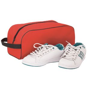 Сумка для обуви "Vega", красный, 34х16х15 см, полиэстер 600D, шелкография