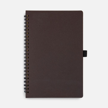 Блокнот на спирали Coffeist, коричневый