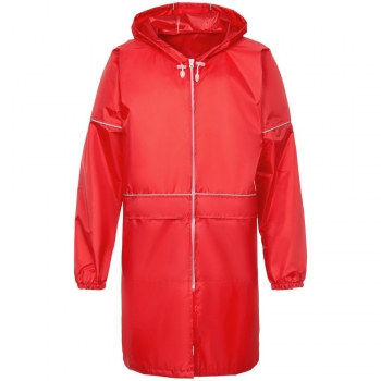 Дождевик со светоотражающими элементами Rainman Tourist Blink, красный