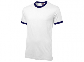 Футболка "Adelaide" мужская, белый/темно-синий