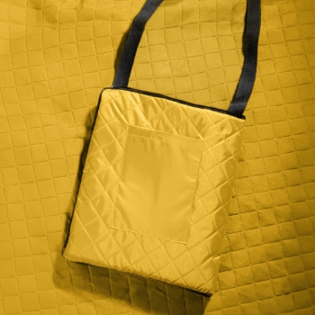 Плед для пикника "Rest", жёлтый, 115 х 140 см, двухсторонний материал флис 150 гр/м2+оксфорд  210 T