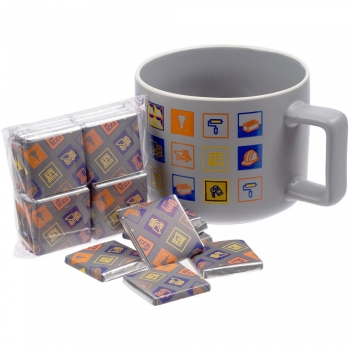 Набор с горьким шоколадом Industry, строительство