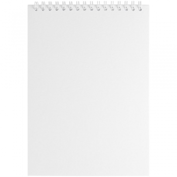 Блокнот Issa в клетку, белый