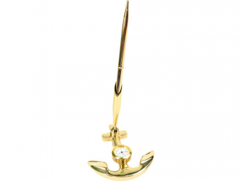 Настольный прибор «Якорь», золотистый