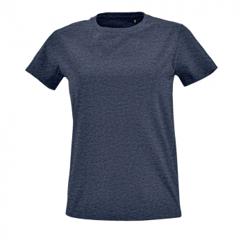 Футболка женская Imperial Fit Women, синий меланж Футболка женская Imperial Fit Women, синий меланж