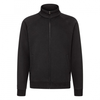 Толстовка "Sweat Jacket", черный_S, 70% х/б, 30% п/э, 280 г/м2 Толстовка "Sweat Jacket", черный_S, 70% х/б, 30% п/э, 280 г/м2