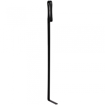 Кочерга каминная «Камелек», черная