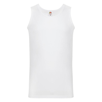 Майка мужская "Athletic Vest", белый_S, 100% х/б, 160 г/м2