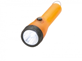 Фонарь "Subra" с кольцом для ключей, синий