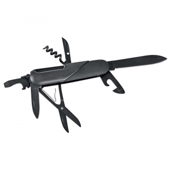 Нож многофункциональный в подарочной упаковке (7 функций), 13,5х9х3,5 см, металл, резина, лазер.грав