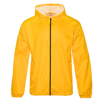 Ветровка унисекс STAN дюспо 210T, 85, 59, Жёлтый,  (12/1)  (44/XS)