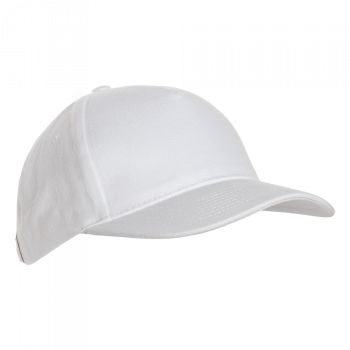 Бейсболка STAN 5 клиньев хлопок 280, 03, Белый,  (10)  (56-58/)