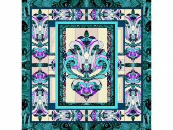 Платок "Каменный Цветок"