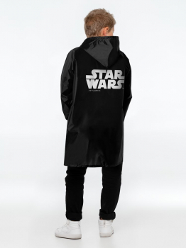 Дождевик детский Star Wars, черный Дождевик детский Star Wars, черный
