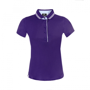 Рубашка поло женская RODI LADY, фиолетовый, S, 100% хлопок, 180 г/м2 Рубашка поло женская RODI LADY, фиолетовый, S, 100% хлопок, 180 г/м2
