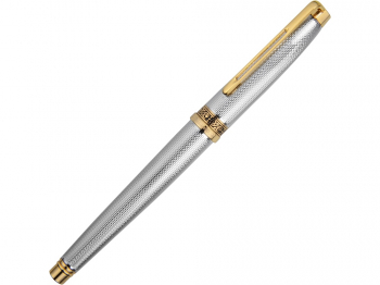 Ручка-роллер William Lloyd, серебристый/золотистый