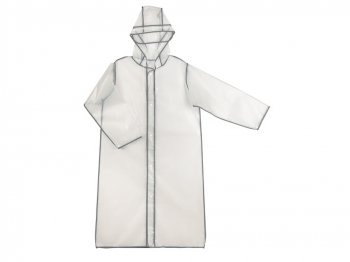 Дождевик "Providence", прозрачный/серый светоотражающий с чехлом