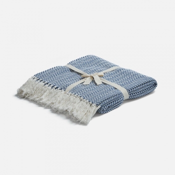 Плед Landour, синий