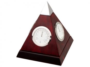 Погодная станция «Пирамида», черный/серебристый