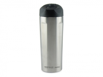 Термокружка EASY ACCESS, 420 мл, серебристый (Р)