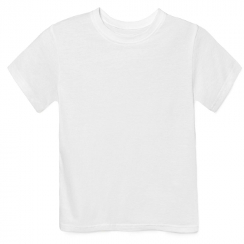 Футболка детская T-bolka Fit Kids, белая
