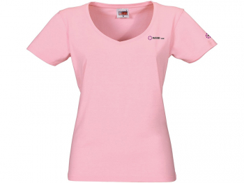 Футболка "Heavy Super Club" женская с V-образным вырезом, темно-синий