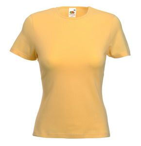 Футболка "Lady-Fit Crew Neck T", песочный_XS, 95% х/б, 5% эластан, 210 г/м2 Футболка "Lady-Fit Crew Neck T", песочный_XS, 95% х/б, 5% эластан, 210 г/м2