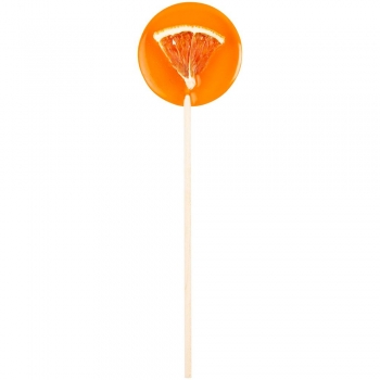 Леденец Lollifruit, оранжевый с апельсином
