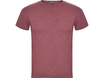 Футболка "Fox" мужская, гранатовый меланж