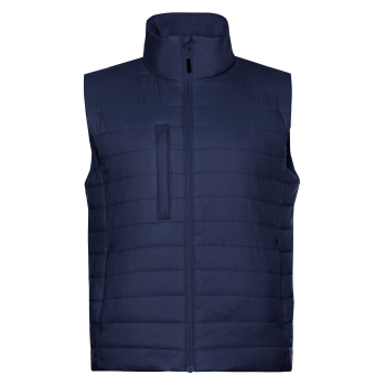 Жилет унисекс утепленный STAN таффета, 65, 87, Тёмно-синий,  (46)  (50/L)