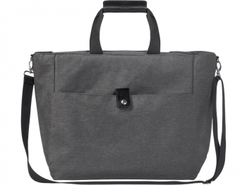 Сумка-холодильник Fabrizio со штопором, серый/черный