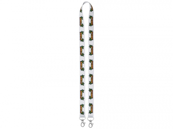 Ланъярд с 2-мя карабинами