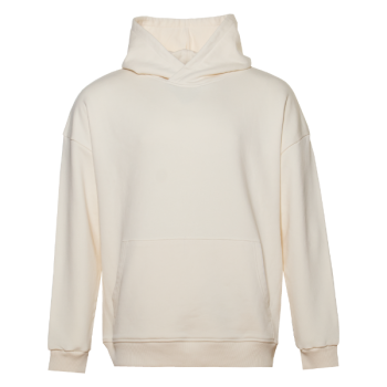 Худи унисекс STAN оверсайз футер без начёса 350, 66, Молочный,  (11)  (54/XXL) Худи унисекс STAN оверсайз футер без начёса 350, 66, Молочный,  (11)  (54/XXL)