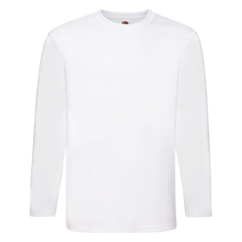 Футболка "Super Premium Long Sleeve", белый, L, 100% х/б, 190 г/м2