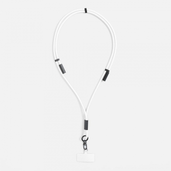 Кабель-ланьярд energyFlex Power Delivery 60 Вт, белый