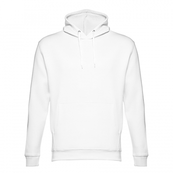 Толстовка мужская с капюшоном PHOENIX, белый, XS, 50% хлопок, 50% полиэстер, плотность 320 г/м2