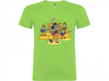 Футболка "Ну, погоди!» мужская, зеленое яблоко