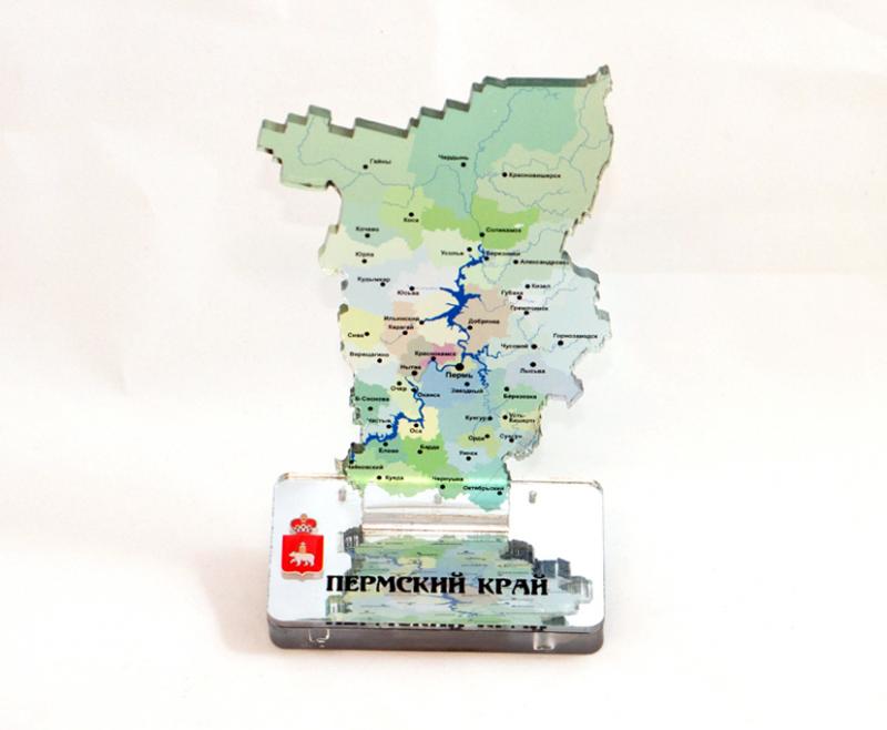 Карта Пермского Края