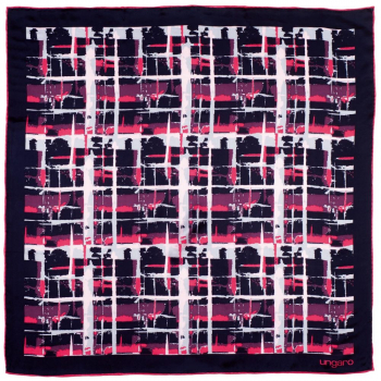 Платок Tweed Silk, темно-синий Платок Tweed Silk, темно-синий