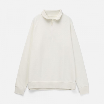 Толстовка унисекс S3, молочно-белая