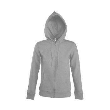 Толстовка "Seven Women", серый меланж_S, 50% хлопок, 50% полиэстер, 280м/г2