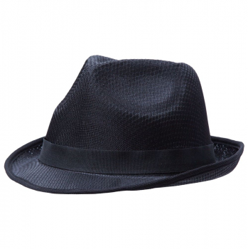 Шляпа Gentleman, черная с черной лентой Шляпа Gentleman, черная с черной лентой