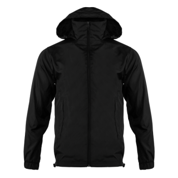 Ветровка утепленная унисекс STAN, 60, дюспо 210T, Чёрный,  (20)  (54/XXL)