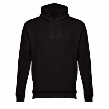 Толстовка мужская с капюшоном PHOENIX, черный, XXL, 50% хлопок, 50 полиэстер, плотность 320 г/м2