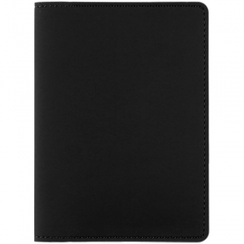 Обложка для паспорта Shall Simple, черный